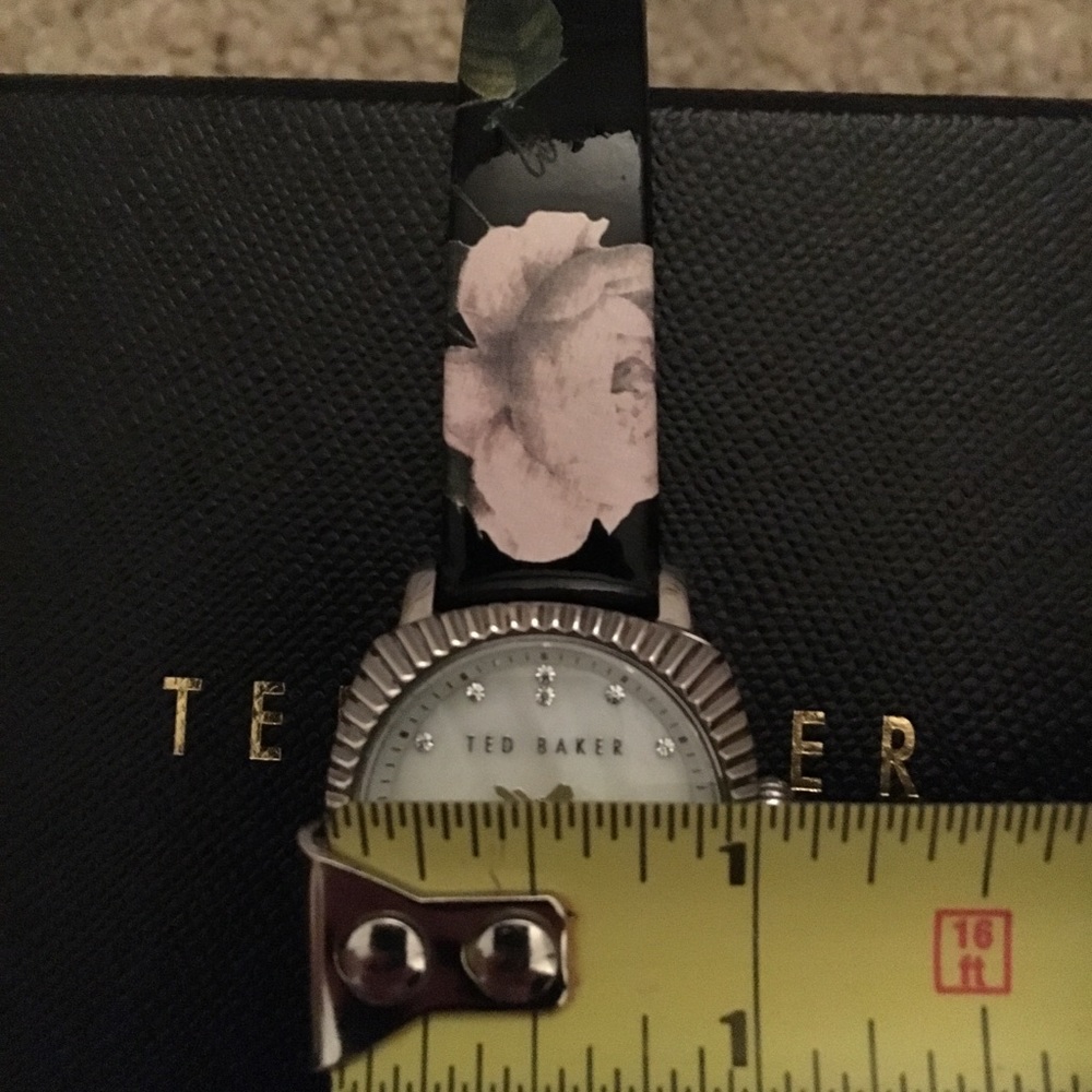 NWT 💙 Ted Baker Mother of Pearl Floral Watch - Picture 6 of 6